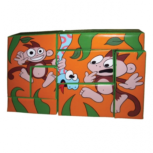 Soft Play Jungle Puzzle Block