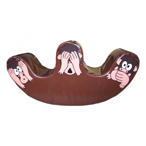 Soft Play Double Rocking Monkey