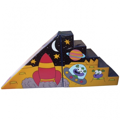 Soft Play Giant Space Steps & Slide